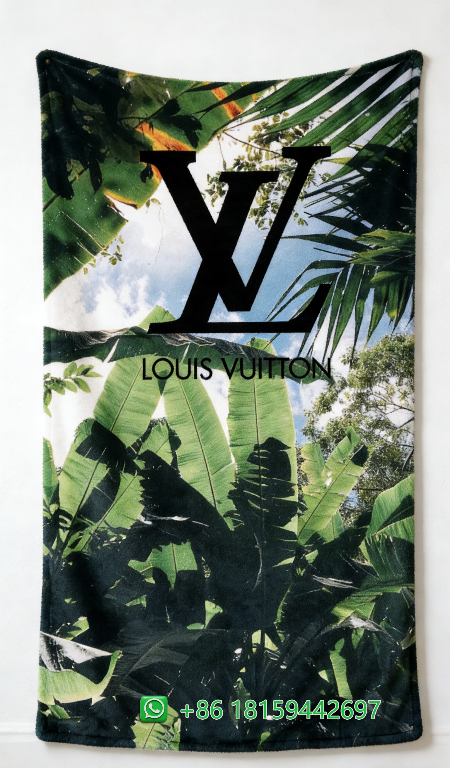 Louis Vuitton Throw Blankets